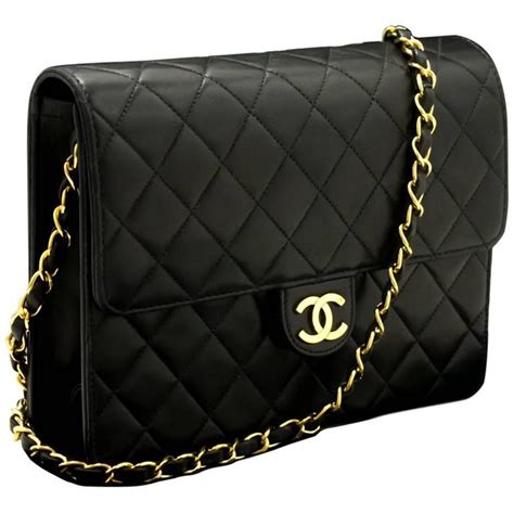 clutch purse chanel|Chanel clutch with chain black.